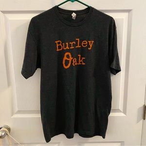 Burley Oak Brewing Company Craft Brewery Berlin Maryland Orioles T-shirt Size L